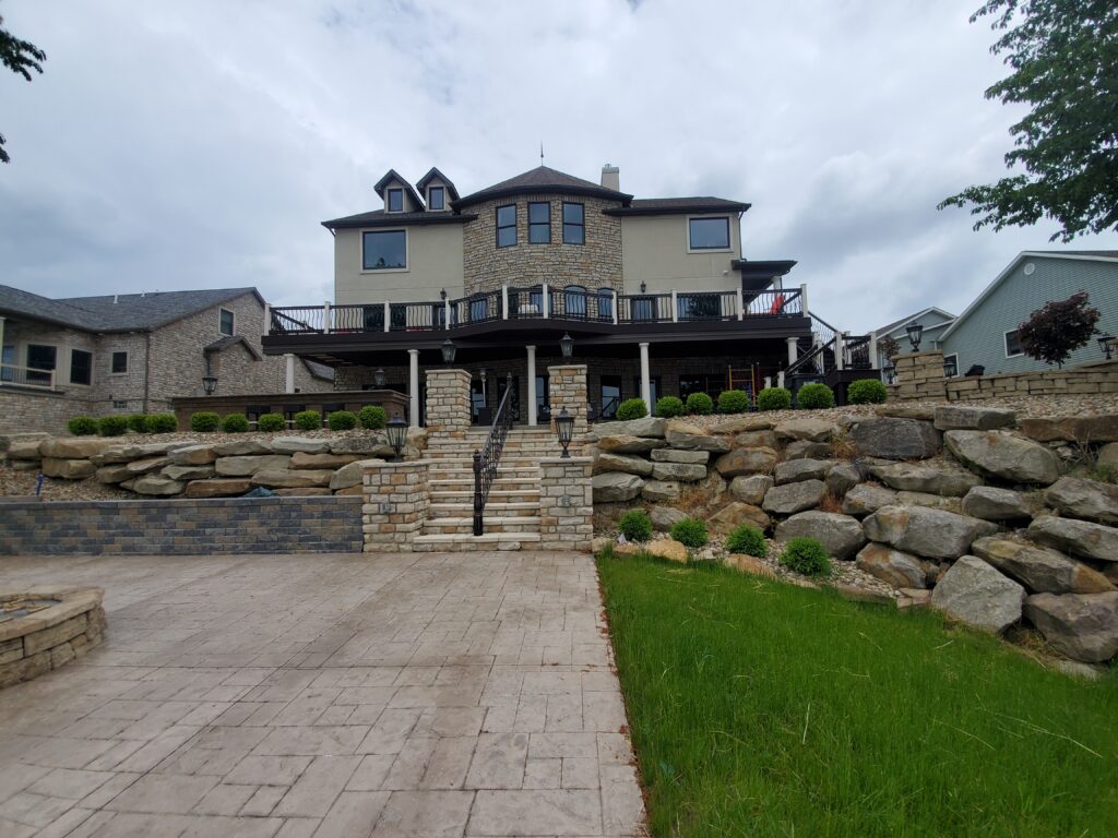 Natural Stone Hardscaping - Youngstown Landscape & Design Natural Stone Hardscaping